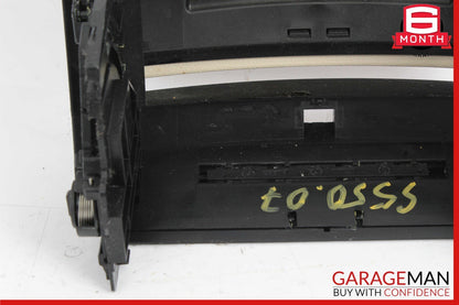 07-09 Mercedes W221 S550 S450 Center Console Dashboard CD Player Cover Beige OEM
