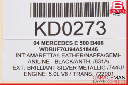 03-06 Mercedes W211 E320 E500 Communication Voice Control Module Unit