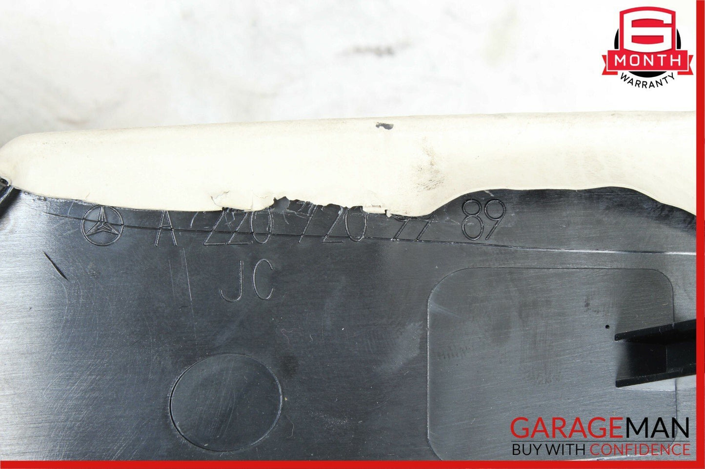 03-06 Mercedes W220 S430 Front Left Side Interior Door Trim Panel Assembly