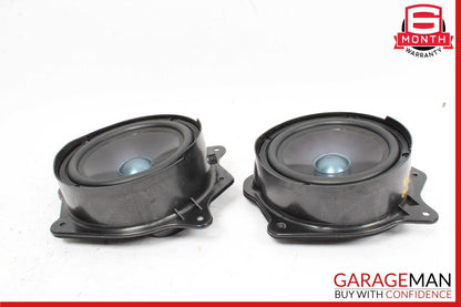 07-09 Mercedes W221 S550 Rear Left & Right Door Audio Sound Speakers Set of 2 Pc