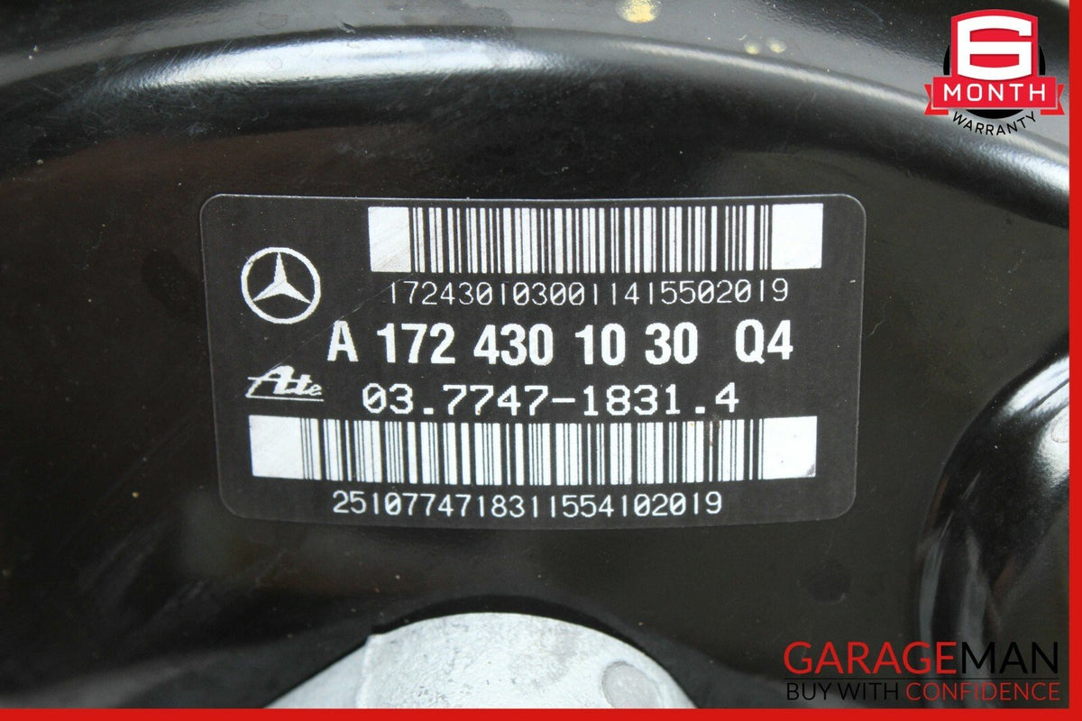 12-20 Mercedes R172 SLK350 SLC300 Power Brake Booster Master Cylinder Reservoir