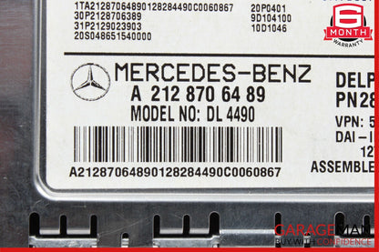 10-17 Mercedes R172 SLK350 E550 Sirius Satellite Radio Receiver 2128706489 OEM