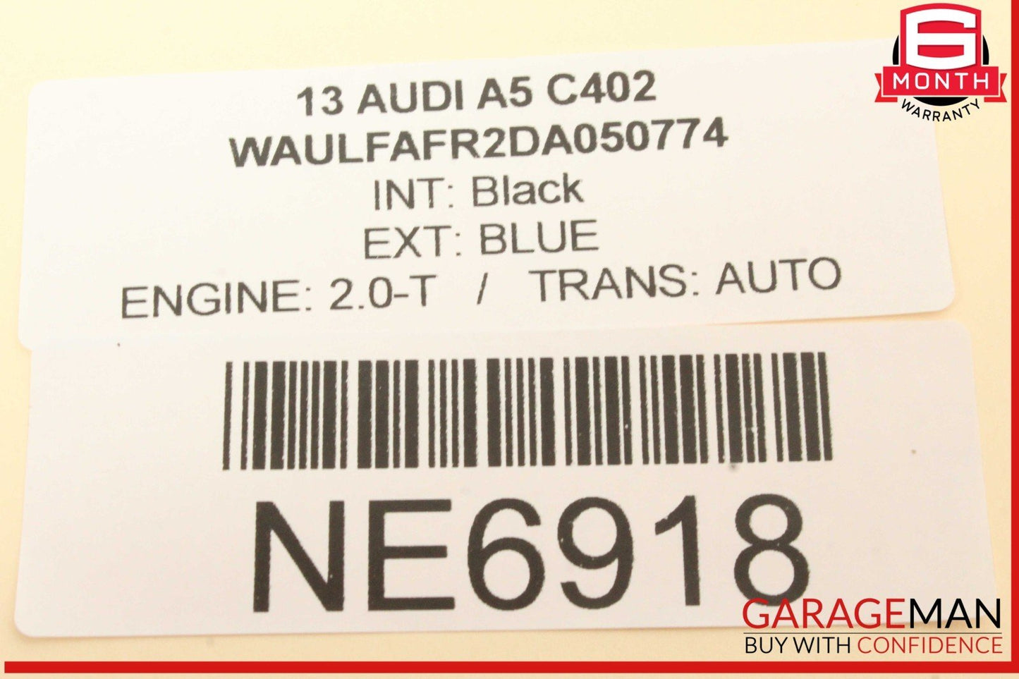 09-18 Audi A5 A6 A7 Rear Right or Left Side Lower Forward Control Arm 8K0501529L
