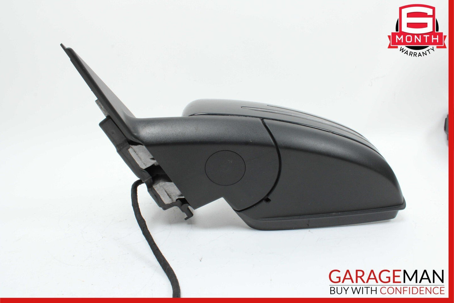 10-11 Mercedes W204 C300 C350 Front Left Side Mirror Door Rear View Black OEM