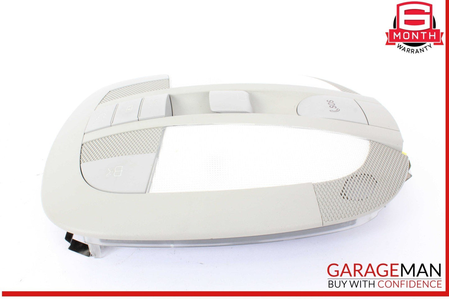 06-13 Mercedes X164 GL450 ML500 ML350 Front Overhead Dome Light Lamp Gray OEM