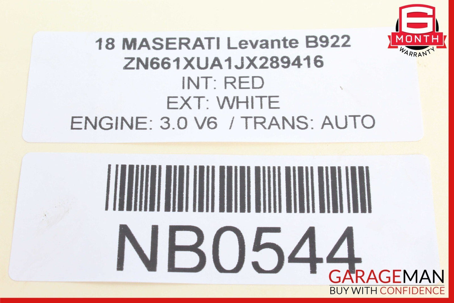 17-20 Maserati Levante Rear Left Driver Side Exterior Door Handle Chrome OEM
