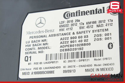 14-17 Mercedes W212 E550 C250 SL500 Communication Control Module 2229006003 OEM