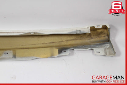 06-13 Mercedes W251 R350 Left Side Rocker Skirt Molding Panel Calcite White