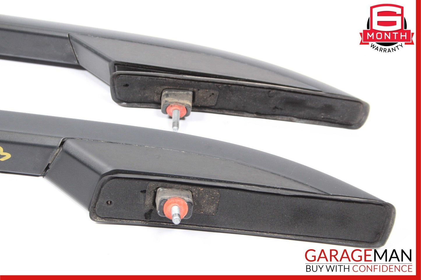 13-15 Mercedes X204 GLK350 Left & Right Roof Luggage Rack Rail Molding Trim Set