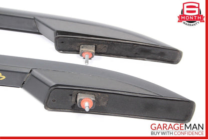 13-15 Mercedes X204 GLK350 Left & Right Roof Luggage Rack Rail Molding Trim Set