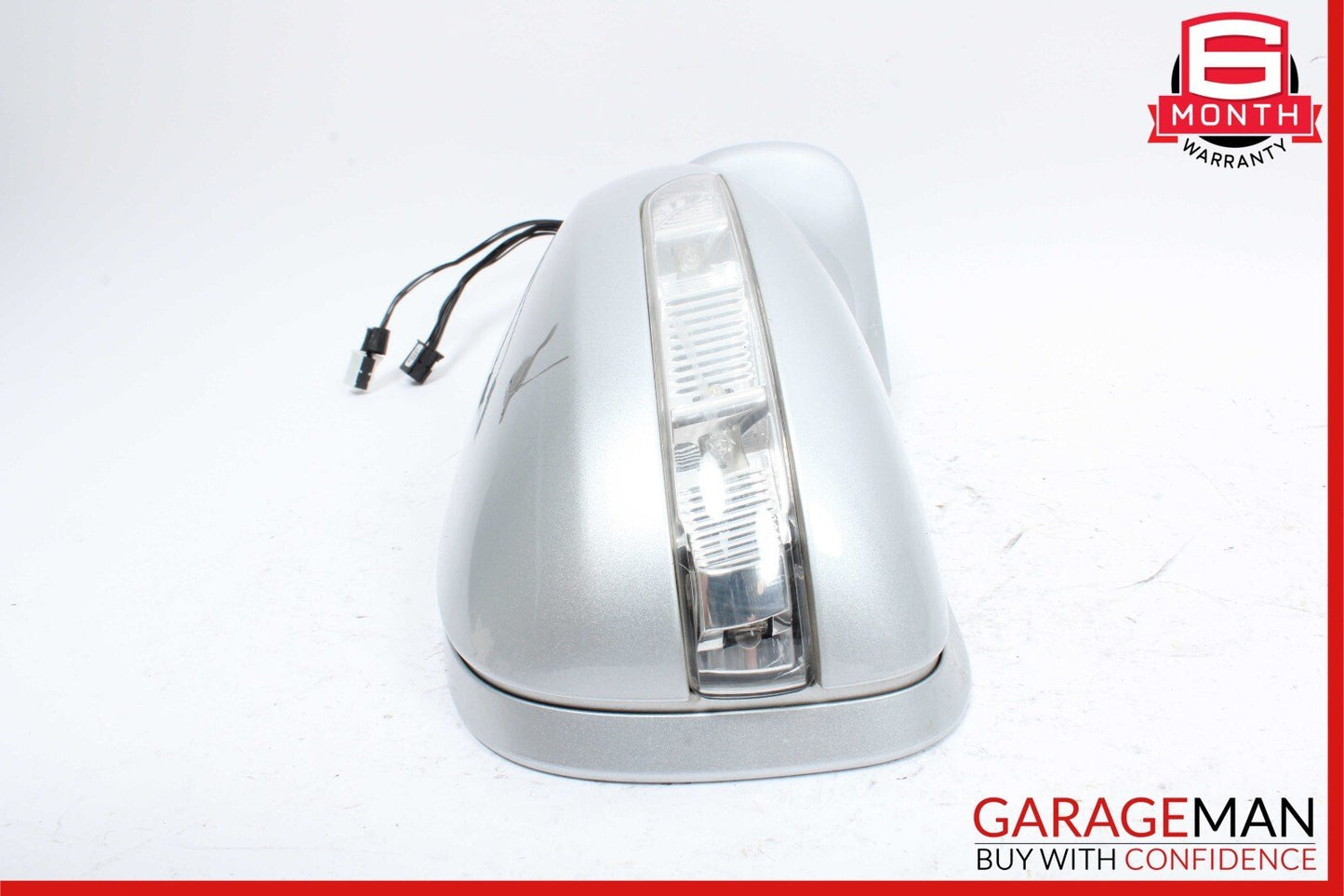 07-09 Mercedes W211 E350 E550 Front Right Side Door Rear View Mirror Silver OEM