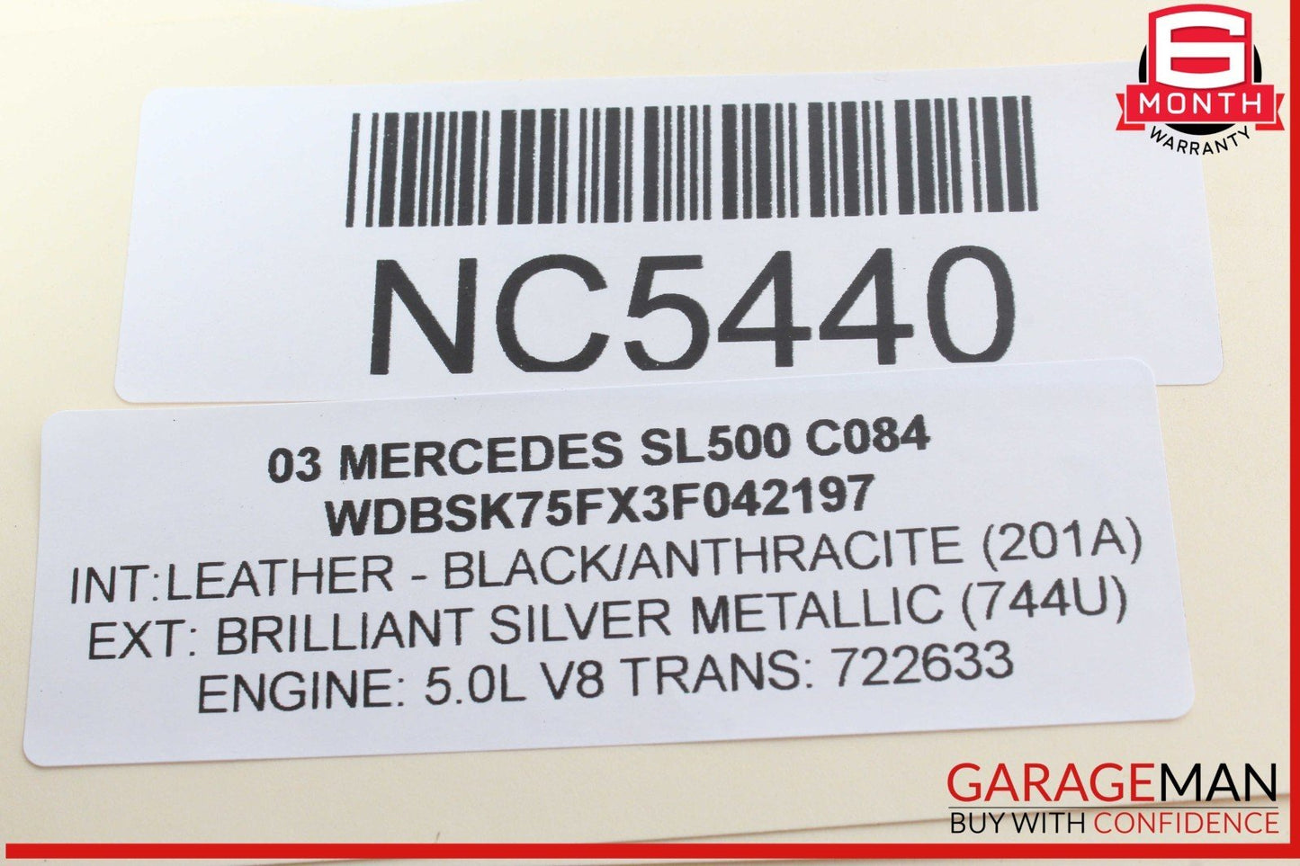 03-12 Mercedes R230 SL500 SL550 Front Left SAM Fuse Box Control Module OEM