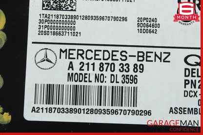 Mercedes W211 E350 GL450 ML450 Sirius Satellite Radio Receiver Module Unit