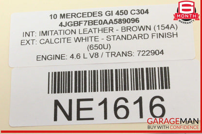 09-13 Mercedes X164 GL450 R350 Trunk Lid Liftgate Tail Gate Control Module OEM