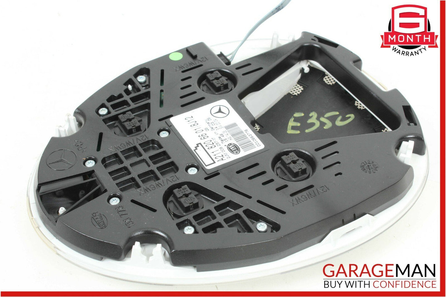 03-11 Mercedes W211 E350 CLS550 Rear Overhead Dome Light 2118206601 OEM