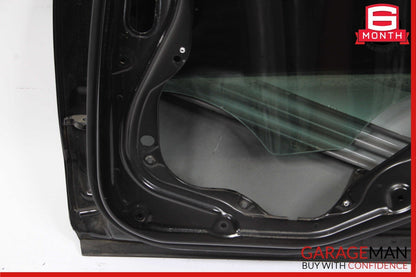 10-16 Mercedes W212 E500 Rear Right Passenger Side Exterior Door Shell Black OEM