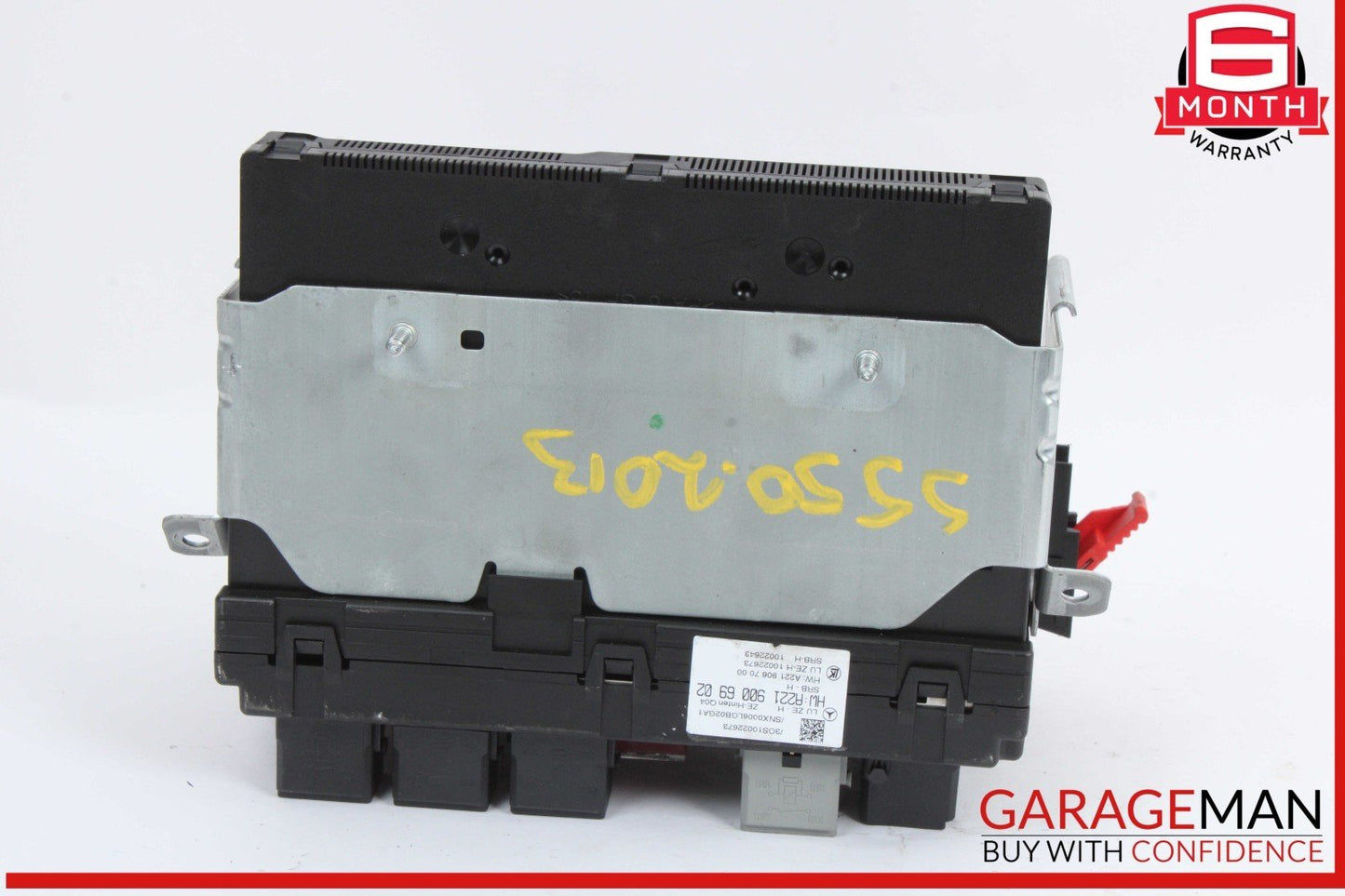 10-14 Mercedes W221 S550 Rear Sam Fuse Box Relay Module 2219006902 OEM