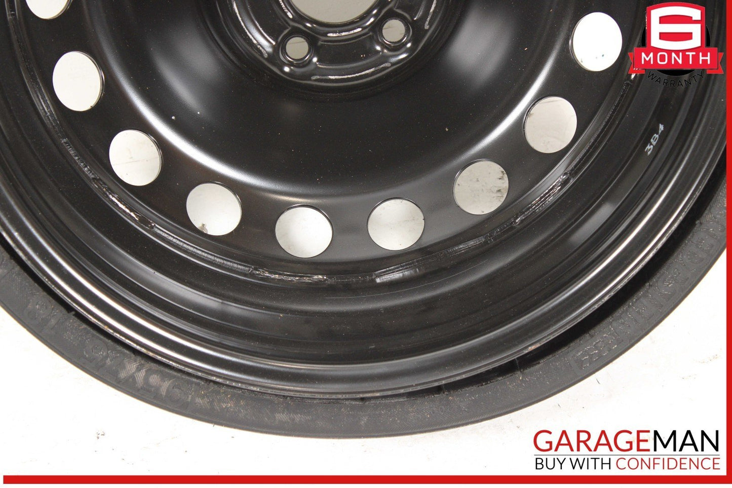 09-17 Audi Q5 Emergency Spare Wheel Rim Tire 6Jx18H2 ET36 OEM