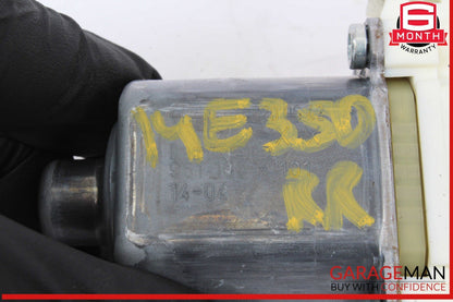 08-16 Mercedes W212 E350 GLK350 Rear Right Side Door Window Regulator Motor OEM