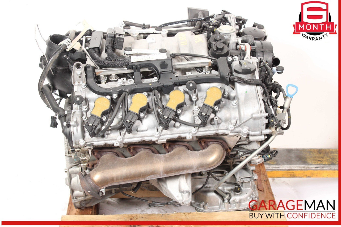 07-11 Mercedes W221 S550 CL550 5.5L V8 Complete Engine Motor Block RWD OEM 127k