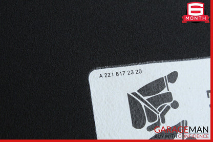 08-14 Mercedes W204 C250 Front Left Side Sun Visor Sunvisor Shade Cover OEM