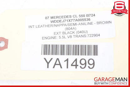 07-14 Mercedes W216 CL550 S550 Instrument Cluster Control Switch 2218701758 OEM