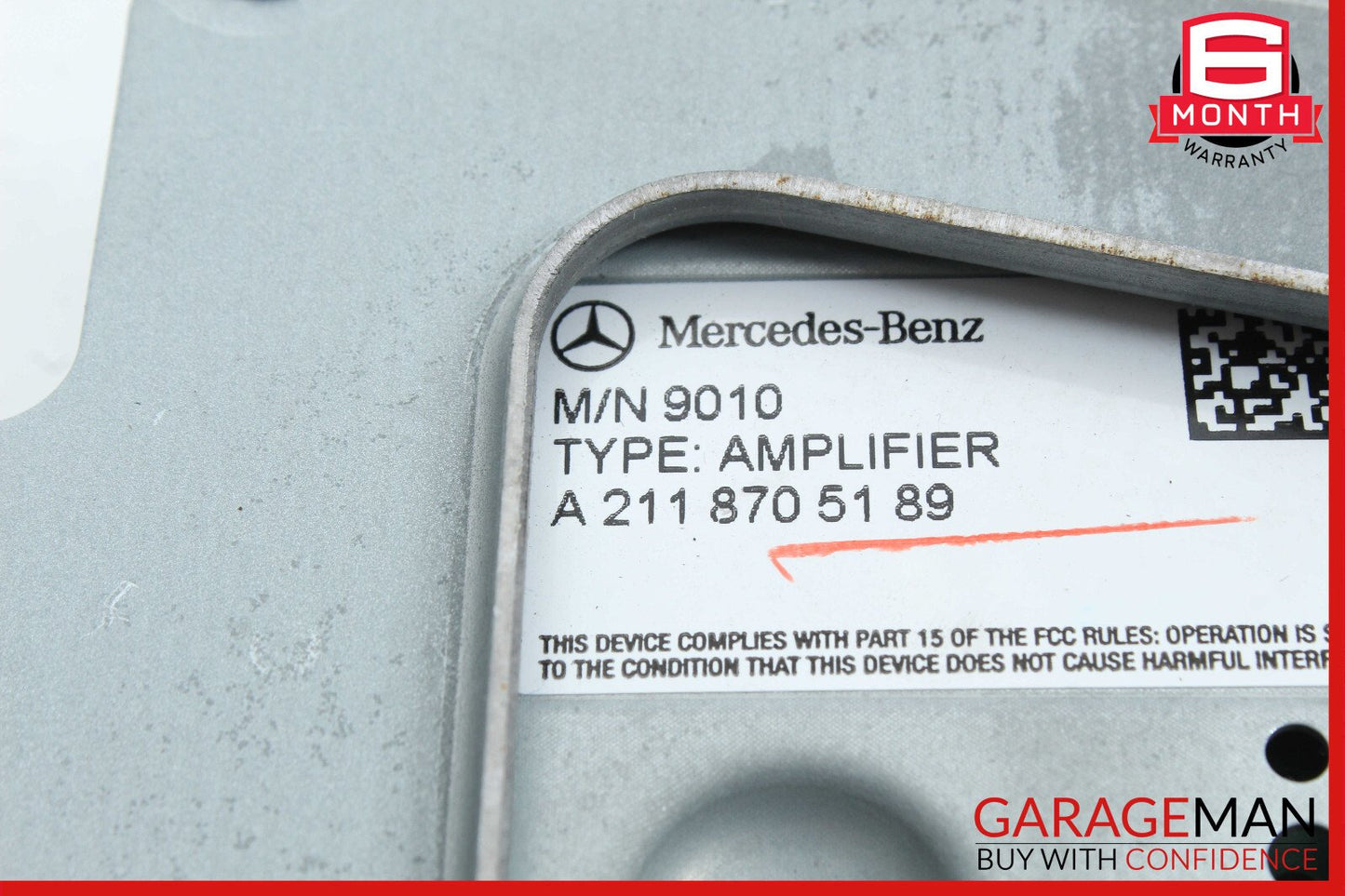 08-18 Mercedes W211 E350 CLS400 Subwoofer Amp Amplifier Harman Becker OEM