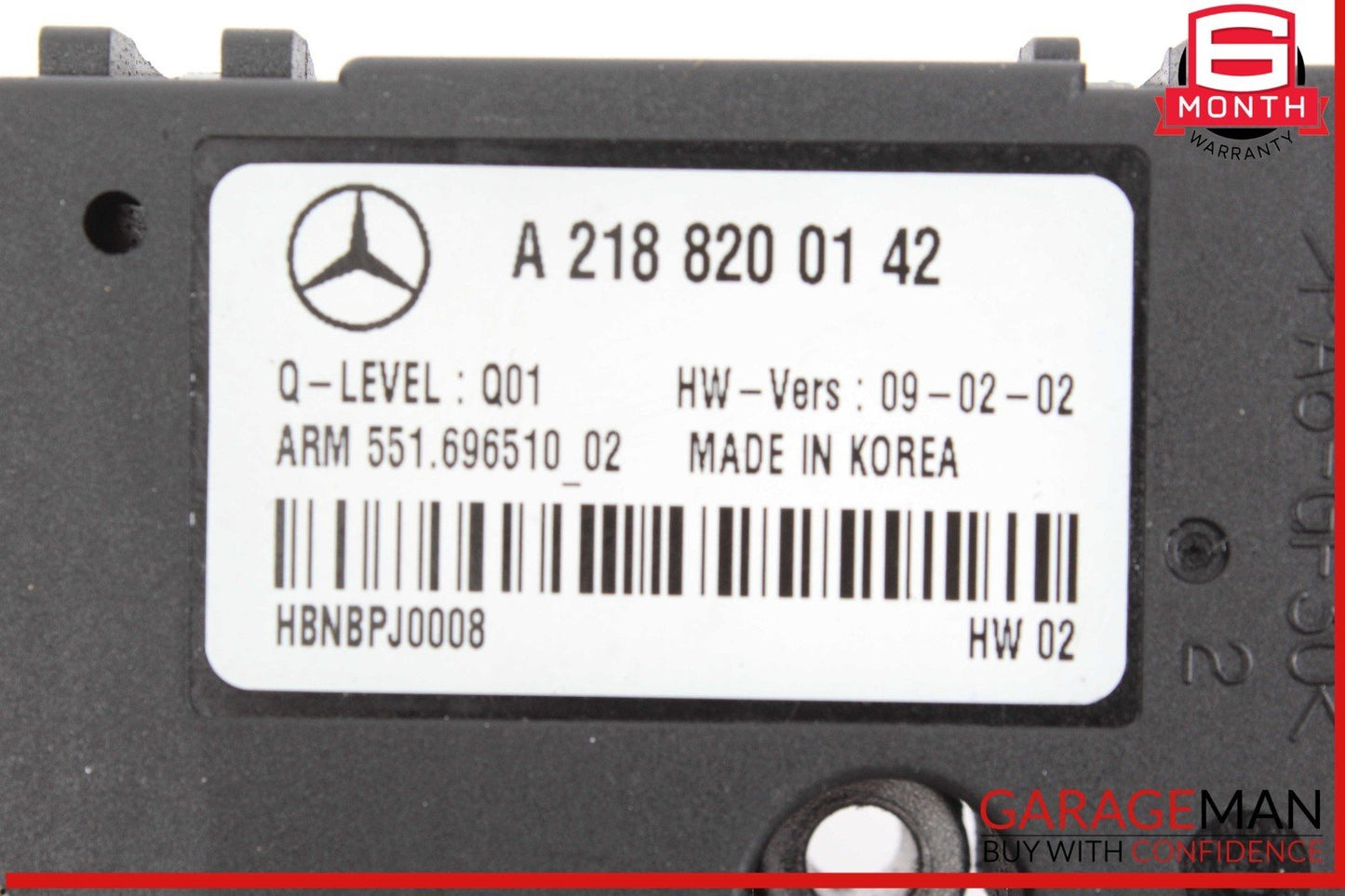 12-18 Mercedes W212 E350 CLS550 Sedan Sunroof Sun Roof Motor 2188200142 OEM
