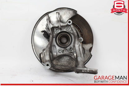 12-18 Audi A7 Rear Left Driver Side Spindle Knuckle Wheel Hub w/ Rotor Disc