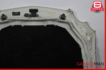 03-08 Mercedes R230 SL500 Front Hood Bonnet Cover Panel Assembly OEM