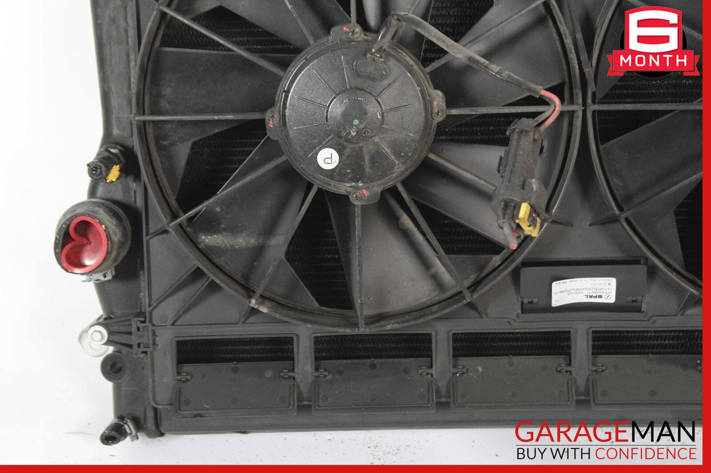 08-16 Maserati GranTurismo 4.2L Radiator Cooling Fan Motor OEM