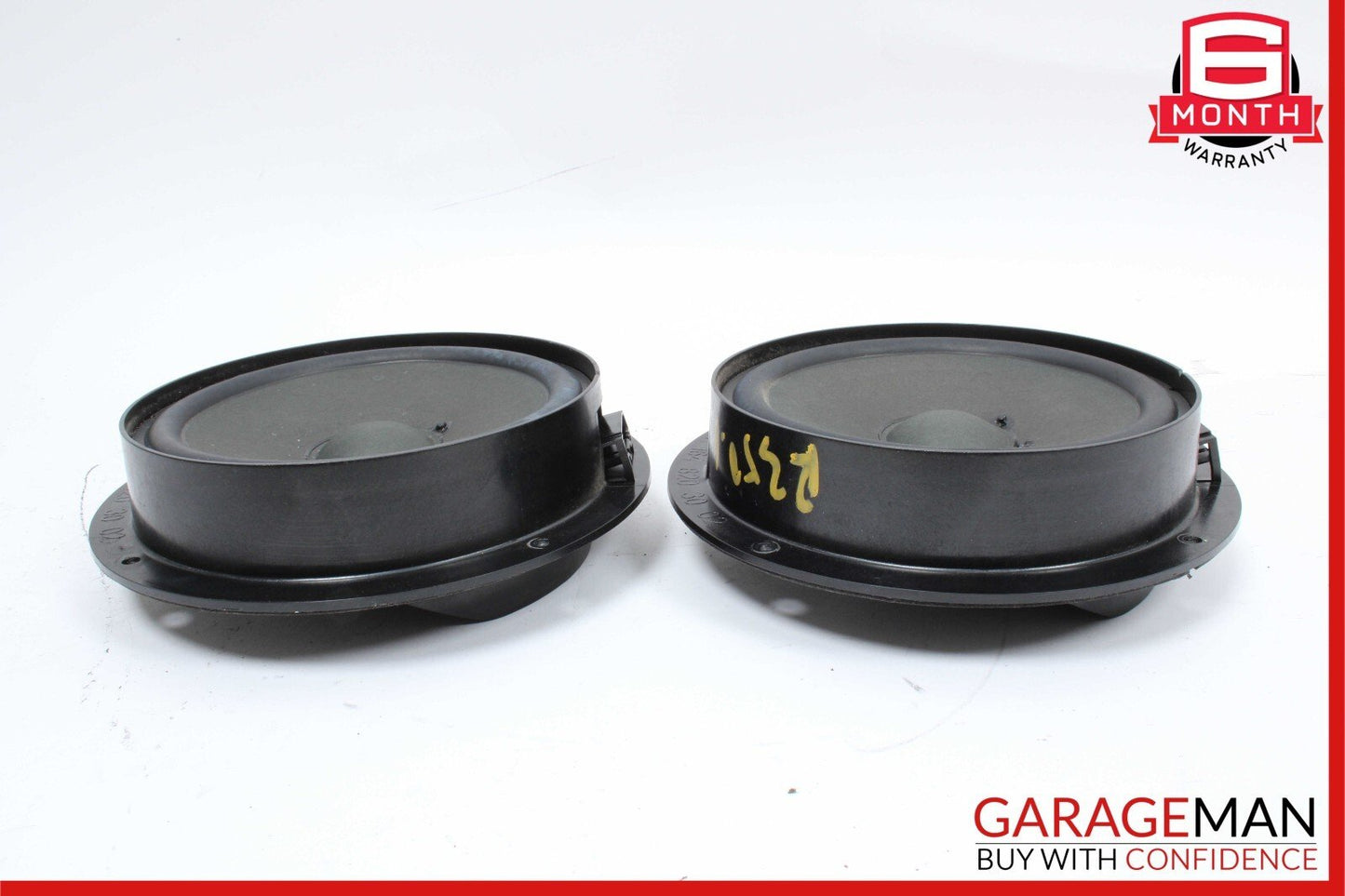 06-13 Mercedes R350 ML350 Rear Left & Right Door Sound Audio Speakers Set of 2
