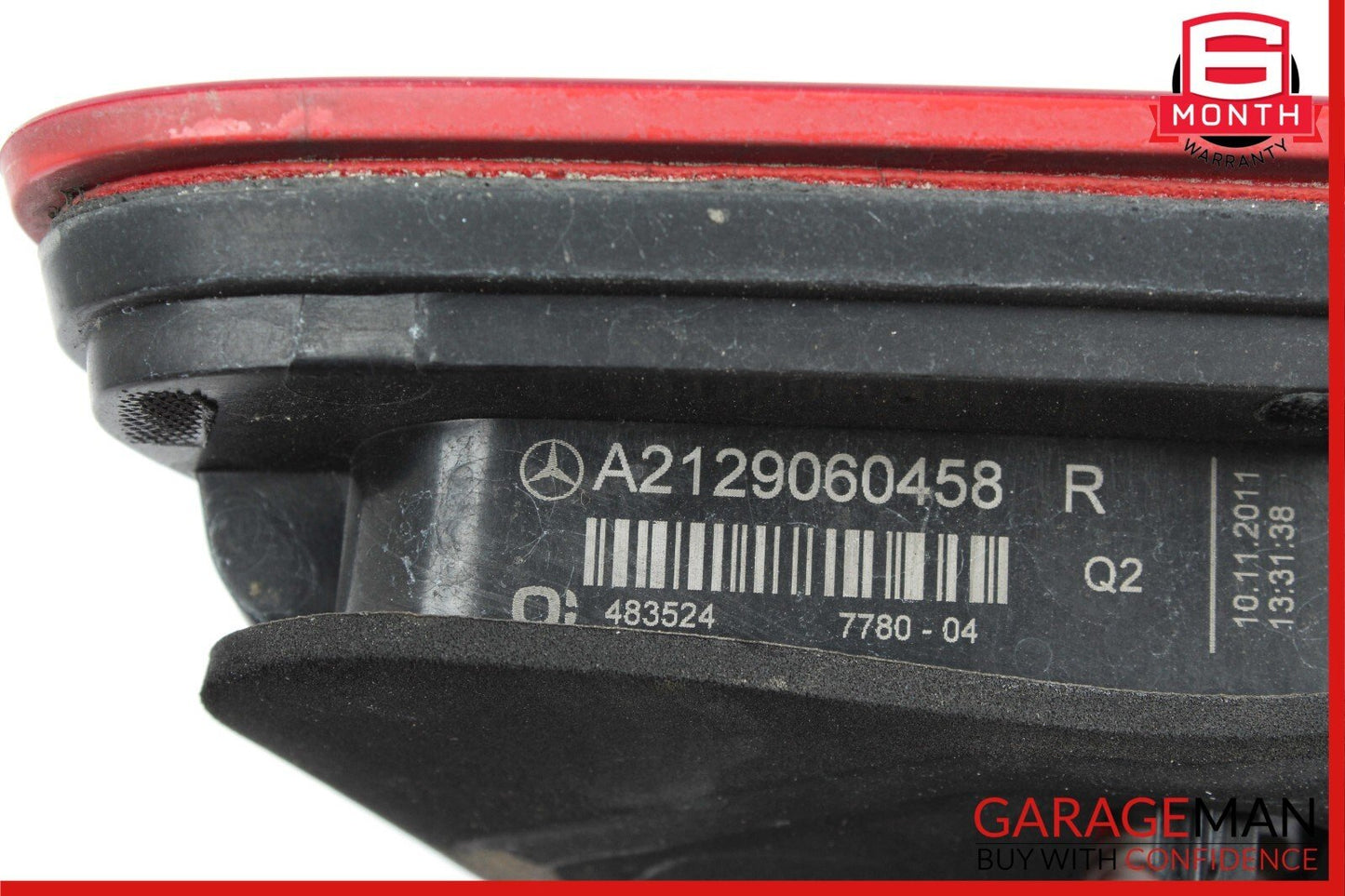 10-13 Mercedes W212 E350 E400 E550 Inner Tail Light Lamp Rear Right Side OEM