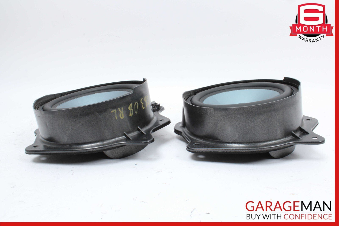 07-09 Mercedes W221 S550 S600 S63 AMG Rear Door Audio Sound Speaker Set of 2 Pc