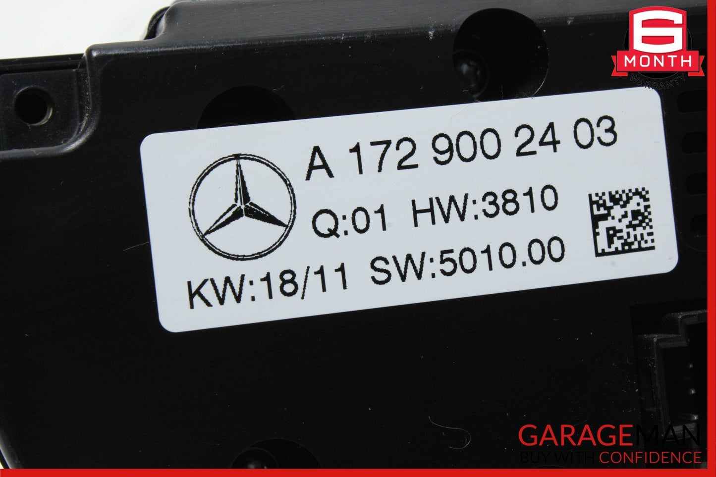12-13 Mercedes R172 SLK250 SLK350 SLK55 AMG AC A/C Heater Climate Control OEM