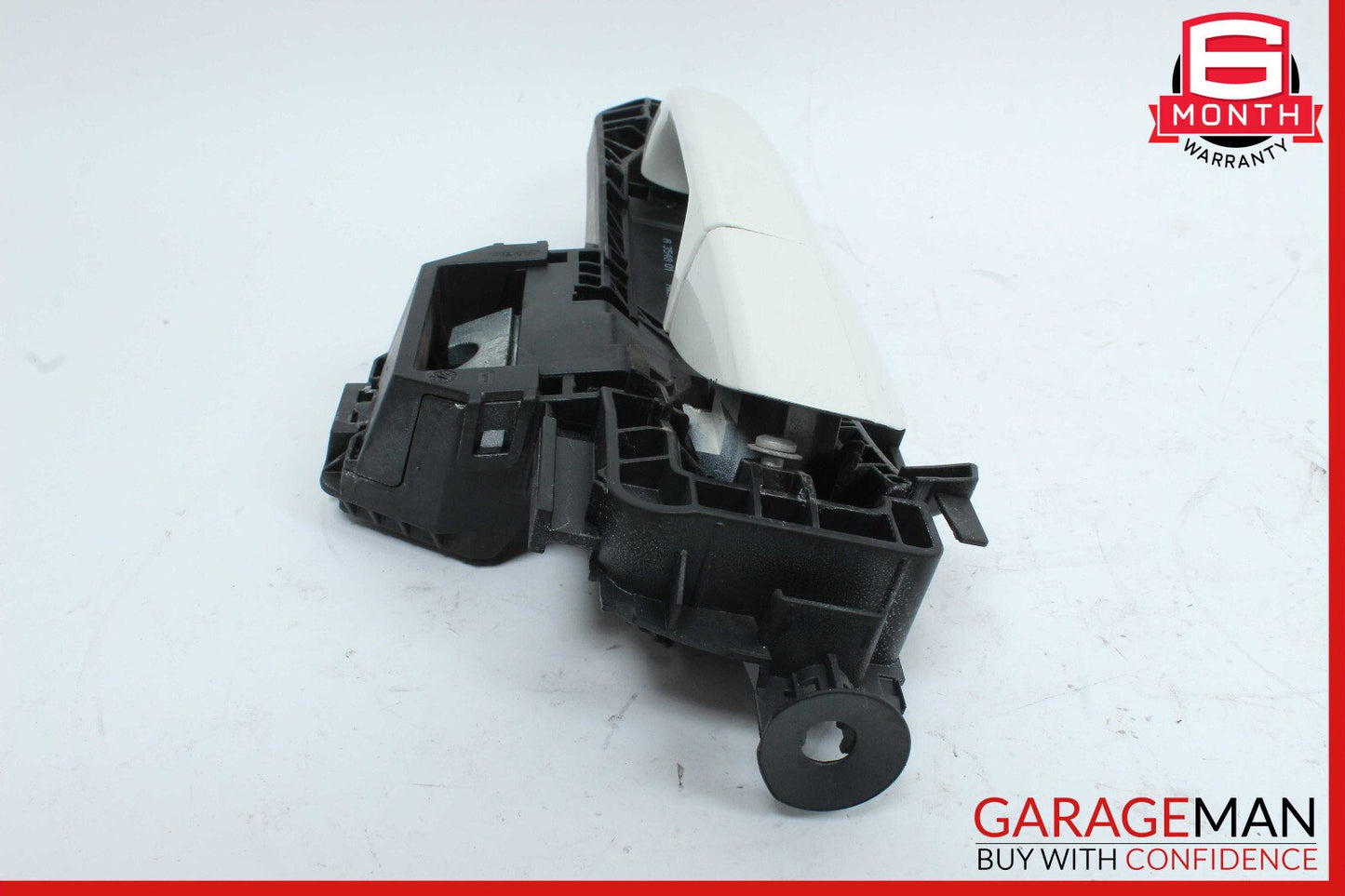 10-13 Mercedes W212 E350 E550 E63 AMG Rear Left Exterior Door Handle White OEM