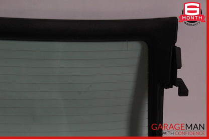 12-20 Mercedes R172 SLK350 SLK250 SLC300 Rear Back Windshield Glass Assembly
