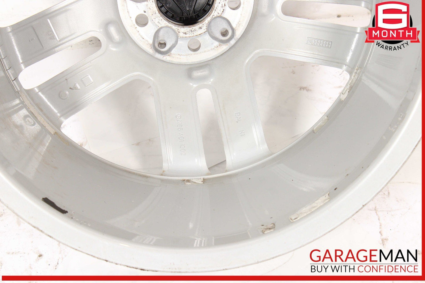 13-19 Mercedes X166 GL450 8.5 x 19 19" Wheel Rim Silver 1664011302 OEM