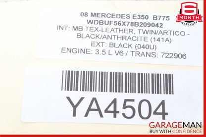 06-13 Mercedes W211 E350 CLK350 SLK350 Left Side Cylinder Head Valve Cover OEM