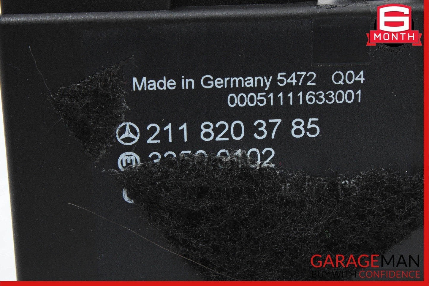 06-11 Mercedes W219 CLS500 E550 Rear Right / Left Door Keyless Go Control Module