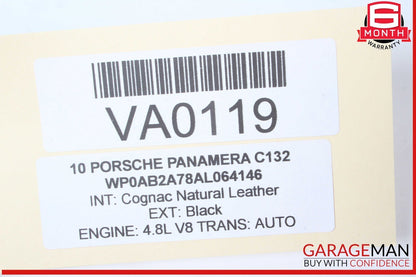 10-16 Porsche Panamera 970 Rear Trunk Lid Latch Lock Actuator OEM
