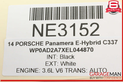 11-18 Porsche Panamera 970 E-Hybrid Front Left Driver Side Door Control Module