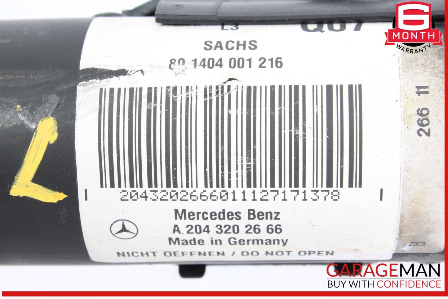 08-14 Mercedes W204 C250 C300 Front Left or Front Right Shock Strut Absorber OEM
