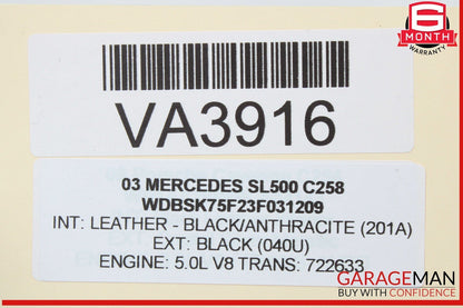 03-11 Mercedes R230 SL500 CLS350 Yaw Turn Rate Acceleration Sensor OEM