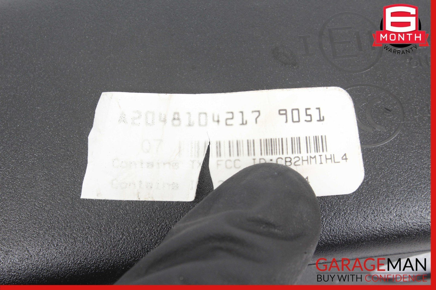 10-16 Mercedes W212 E350 C250 E400 Interior Rear View Mirror Black 2048104217