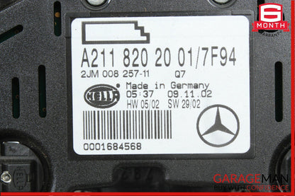 03-11 Mercedes E320 E500 CLS350 Rear Overhead Top Upper Dome Light Lamp OEM