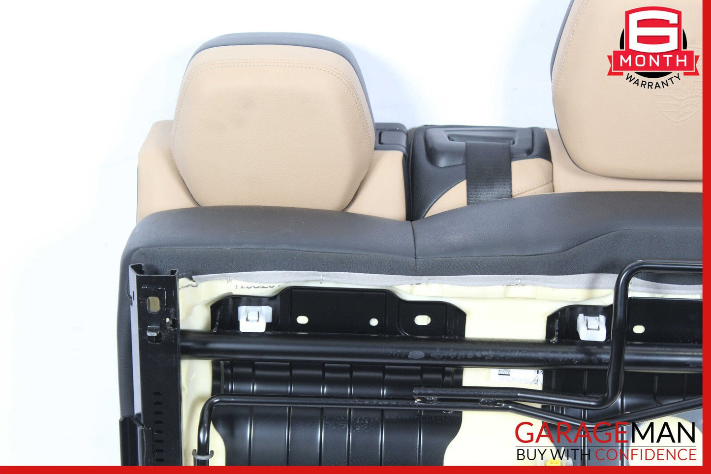 11-17 Porsche Cayenne 958 Rear Left Side Complete Seat Cushion Assembly OEM