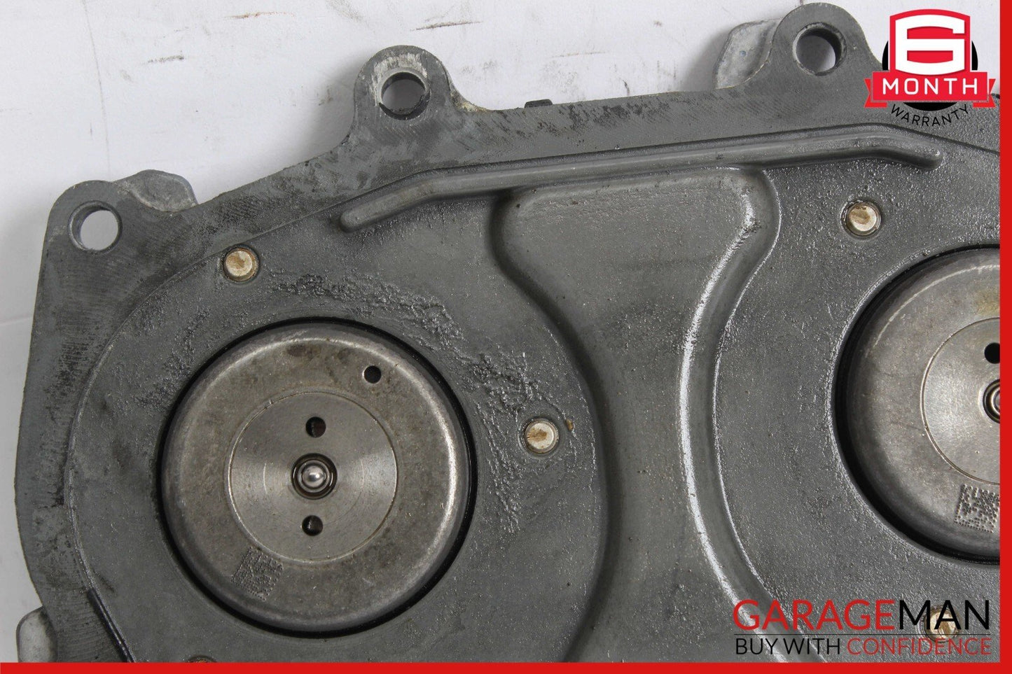 12-18 Mercedes W212 E350 E550 Front Right / Left Engine Timing Chain Cover Plate