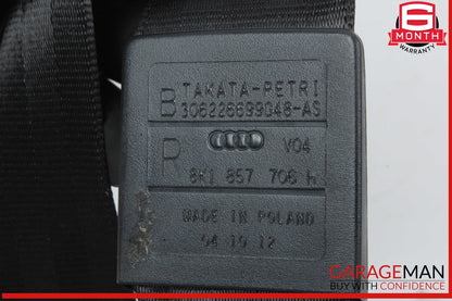 09-16 Audi A4 S4 Front Right Passenger Side Seat Belt Seatbelt Retractor OEM
