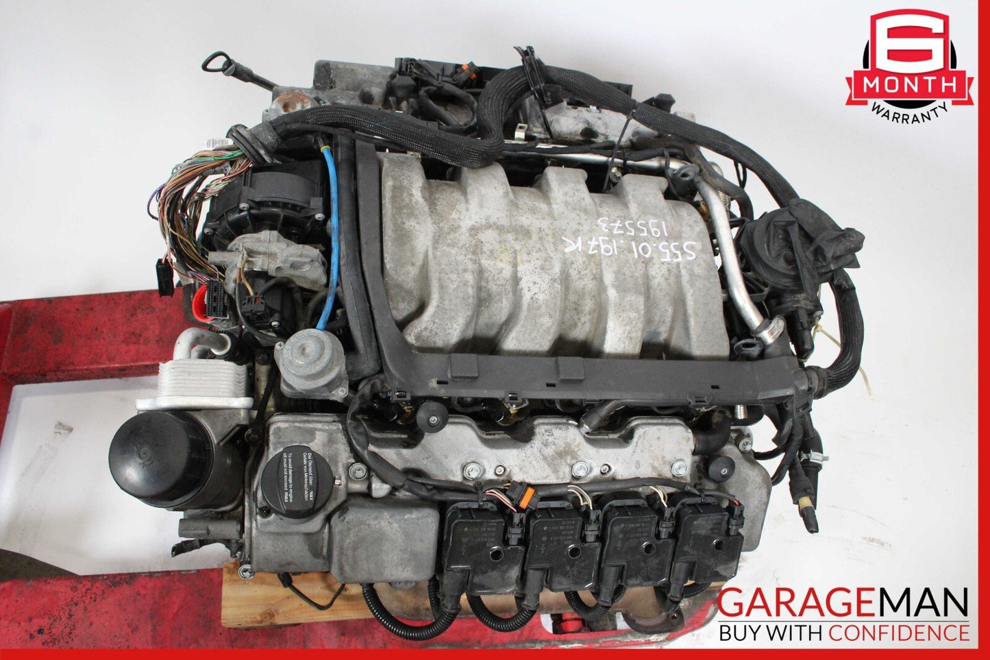 01-02 Mercedes W215 CL55 S55 AMG 5.5L Complete Engine Motor Block Assembly 197k